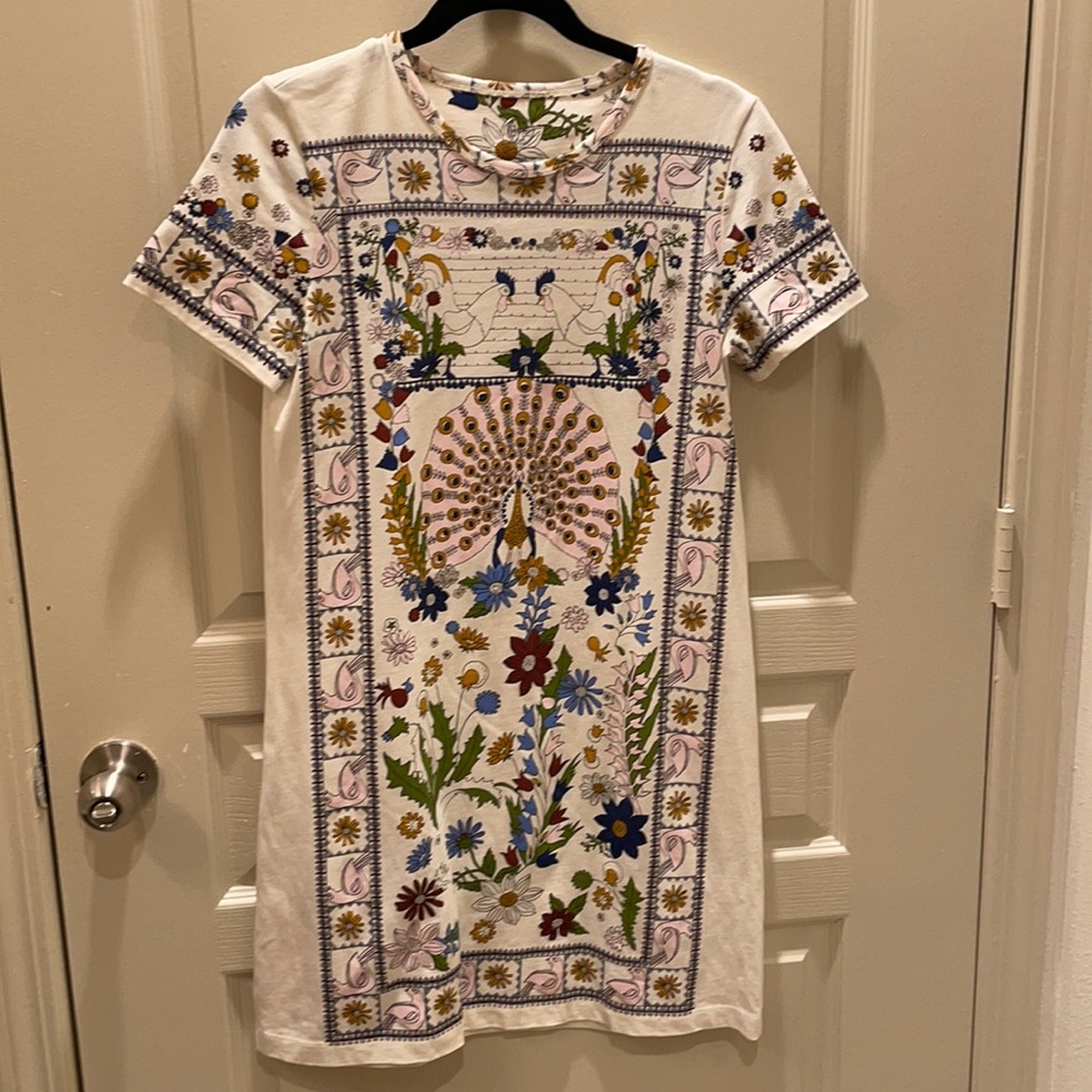 Tory Burch printed t shirt dress, s